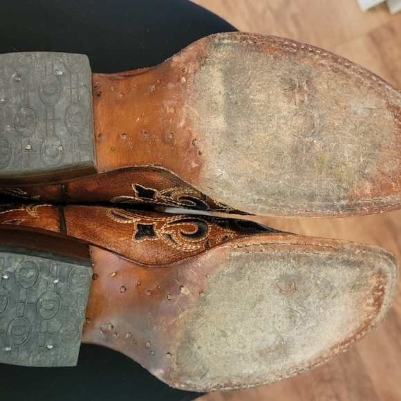 Womens Circle G cowboy boots inlay so beautiful - Picture 6 of 9
